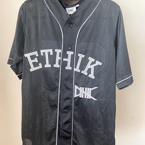 Ethik, Baseball Jersey, Black